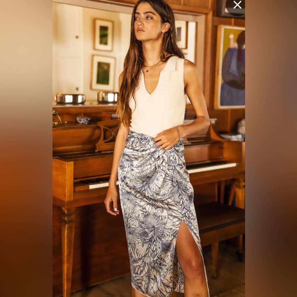Bohme silk skirt